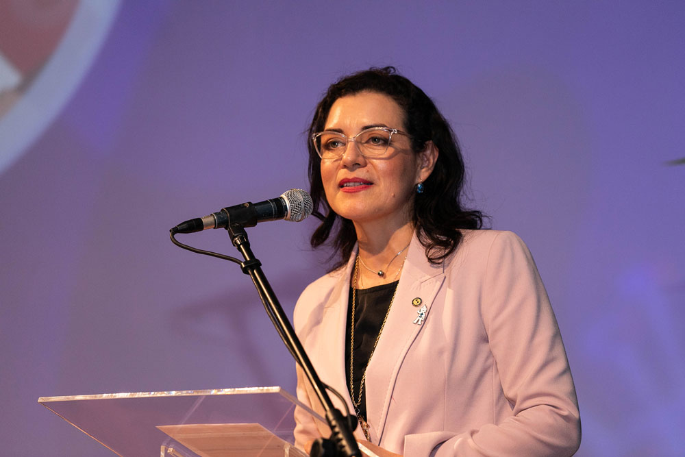 Lely Guzman Barrera, coordenadora da Iniciativa de Imunização do escritório da Organização Pan-Americana da Saúde 