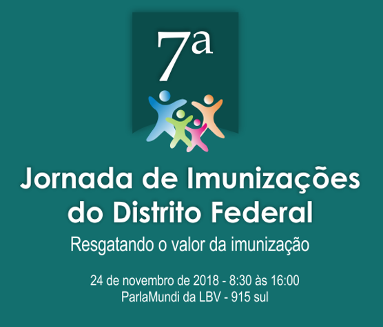 cartaz vii jornada de imunizacoes do df