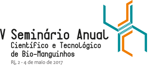 Logo do V Seminário Anual e Científico de Bio-Manguinhos