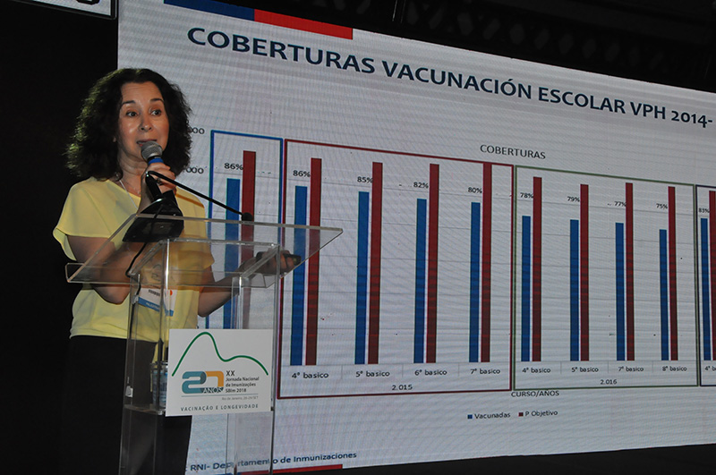 Cecília Gonzalez, chefe do Programa Nacional de Imunizações do Chile.